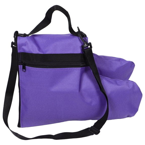 LOLIPPYY Roller Skate Shoe Container Purple Spacious Interior Lightweight Storage Carry Bag