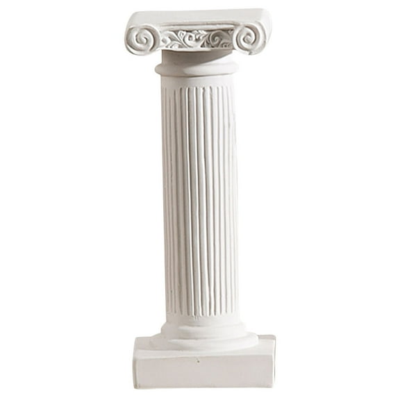 LOLIPPYY Roman Column Tabletop Decor Resin Wedding Decoration for Yard 1Set