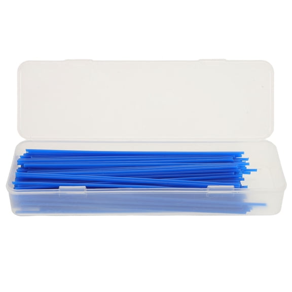 LOLIPPYY Round Blue Carving Wax Tube for Jewelry Design with Heat Stability and Smooth Wax Model Release