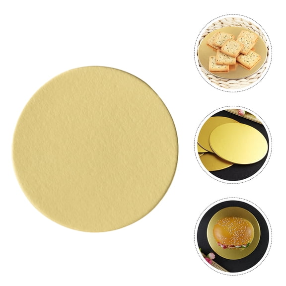 LOLIPPYY Round Elegant Dessert Trays for Bakers and Event Organizers 10Pcs