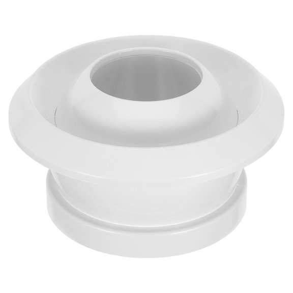 LOLIPPYY Round Plastic Soffit Exhaust Vent Cover White with Anti Condensation Feature