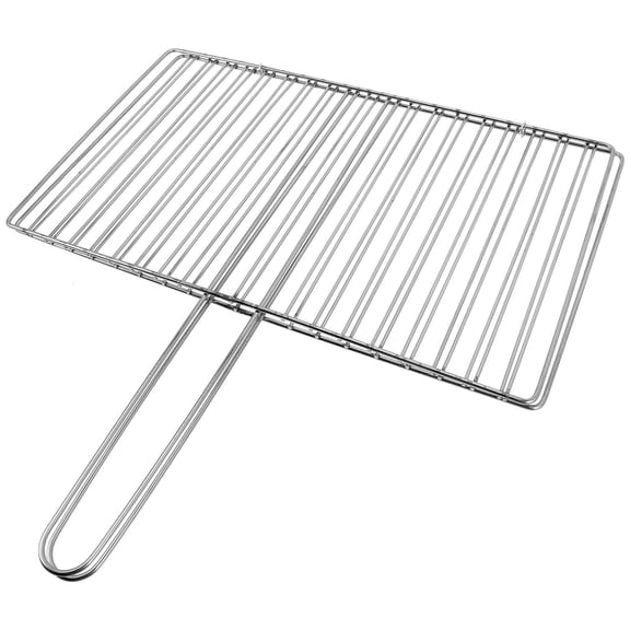 LOLIPPYY Round Stainless Steel Grill Rack for Fish Beef and Vegetable Grilling At Outdoor Picnics