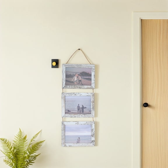 LOLIPPYY Rustic Farmhouse Collage Picture Frames for Wall Hanging Home Decoration