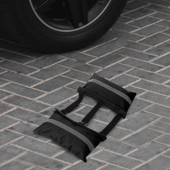LOLIPPYY Rv Sewer Hose Holder Black Weather Resistant Bag for Secure Waste Hose Storage