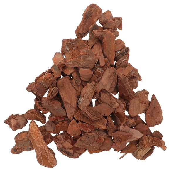 LOLIPPYY Natural Dark Brown Tree Bark Chips for Reptile Tanks and Terrarium Decoration Safe and