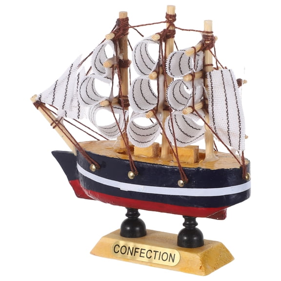 LOLIPPYY Sailing Boat Model Ship Decor Multi 1Set Home Ornament