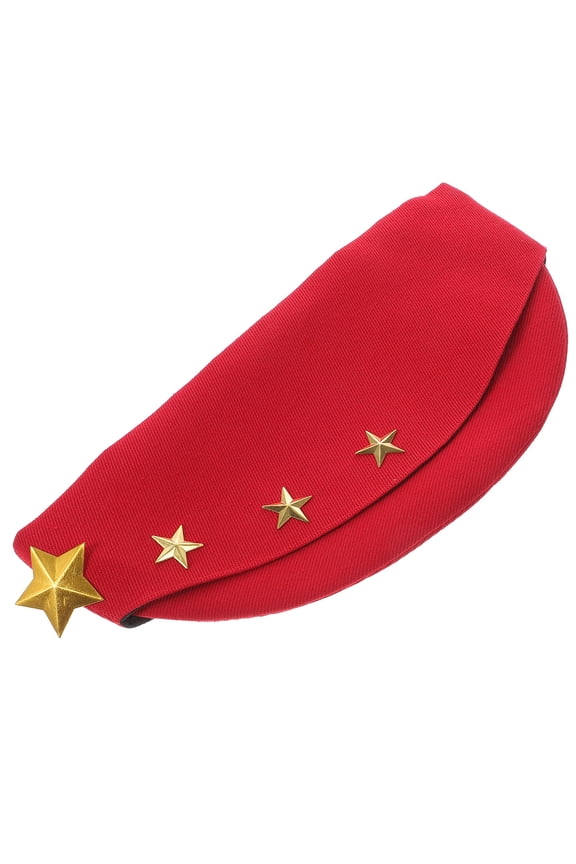 Sailor Dance Hat Red Chic Berets Cap Adds Style to Suits for Square Dance Or Party