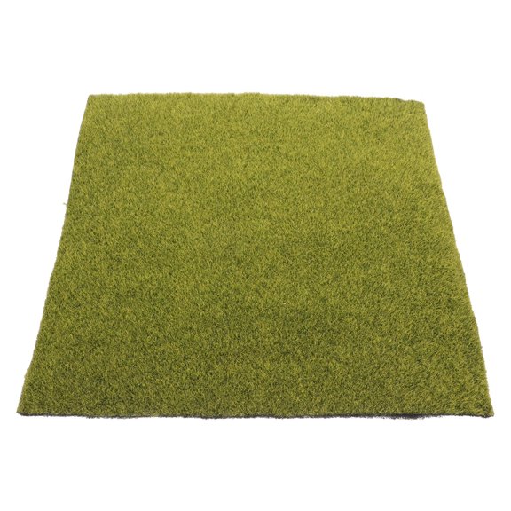 LOLIPPYY Sand Table Grass Mat Flocking Olive Green Garden Enhancement 1Pcs
