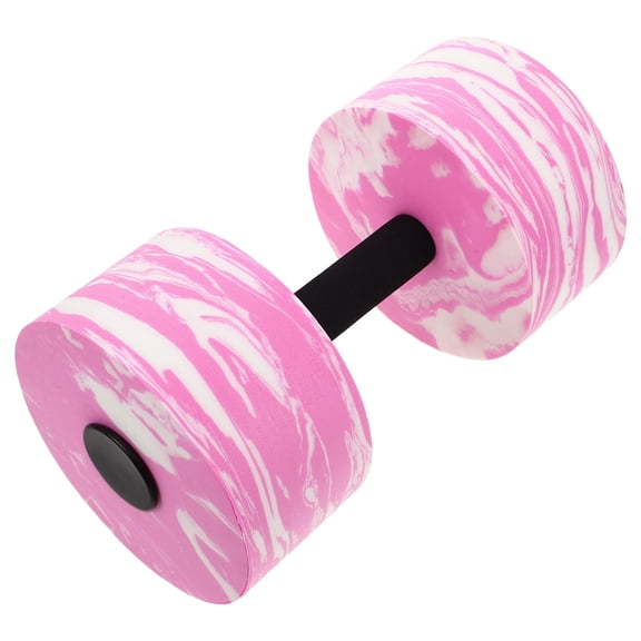 LOLIPPYY Sand Weights EVA Water Floating Dumbbell Camouflage Pink White 1Set For Experienced Users