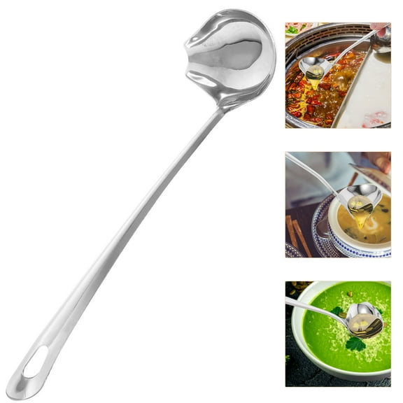 LOLIPPYY Multifunctional Kitchen Cooking Spoon Set with Sauce Pouring Feature - 1 Piece