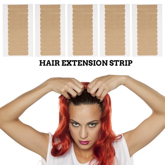 LOLIPPYY Double Sided Scalp Tape for Wigs and Hair Extensions, Replacement Strips in Assorted Colors for Secure Hold