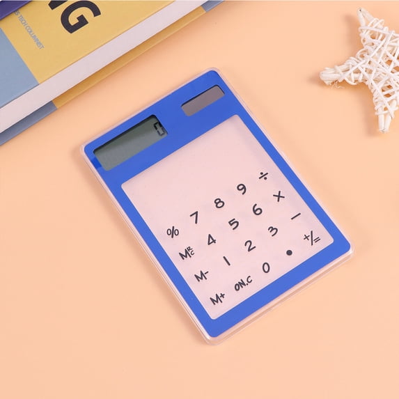 LOLIPPYY Scientific Calculator for Secondary School Plastic Blue with 8 Display 1Pack