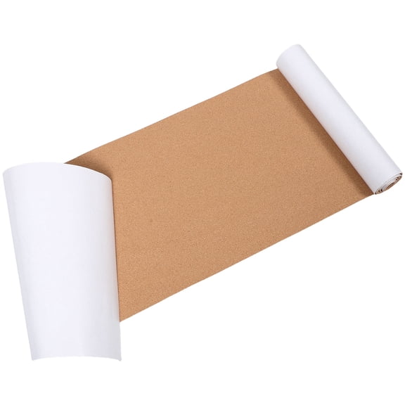 LOLIPPYY Self Adhesive Cork Roll for Wall with Removable Backing and Versatile Bulletin Use