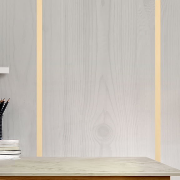 LOLIPPYY Self Adhesive Edge Trim Decorative Strip In Golden Stainless Steel For Wall And Ceiling 1Pcs