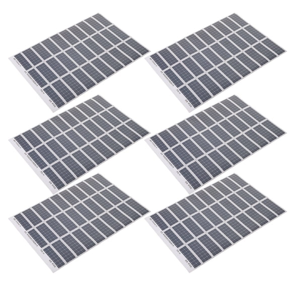 LOLIPPYY Self Adhesive Realistic Solar Panel Decals for Architecture Models Sand Table and DIY Crafts