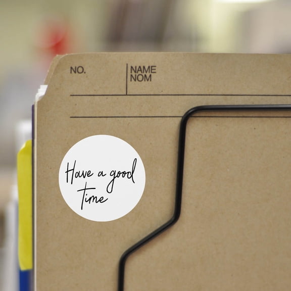 LOLIPPYY Self Adhesive Thermal Labels White Shipping Labels Resistant to Rain and Stains