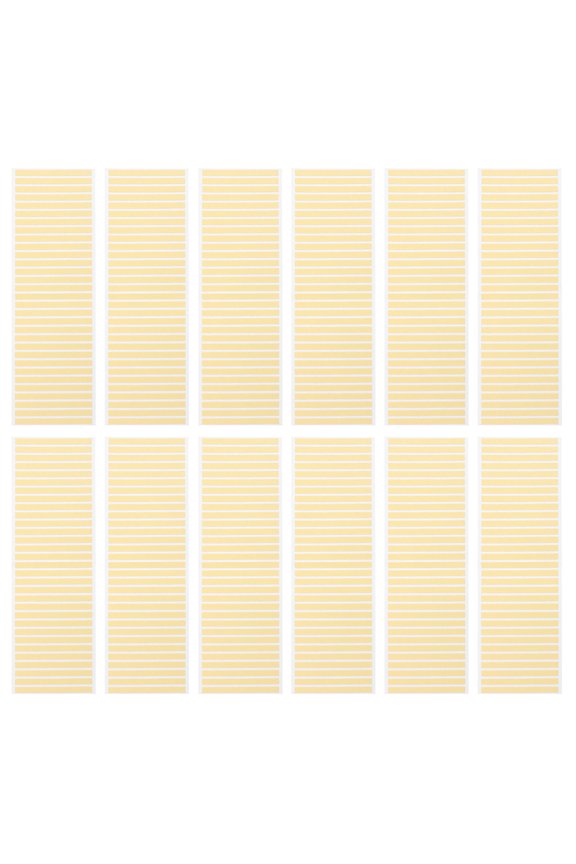 Yellow Self-Adhesive Watch Dial Tape with Strong Adhesion for Precise Movement Repairs and Watch Maintenance