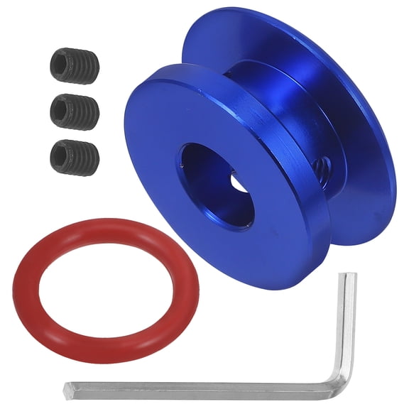 LOLIPPYY Shifter Knob Adapter Aluminum Blue Prevent Dirt Entry 1Pack