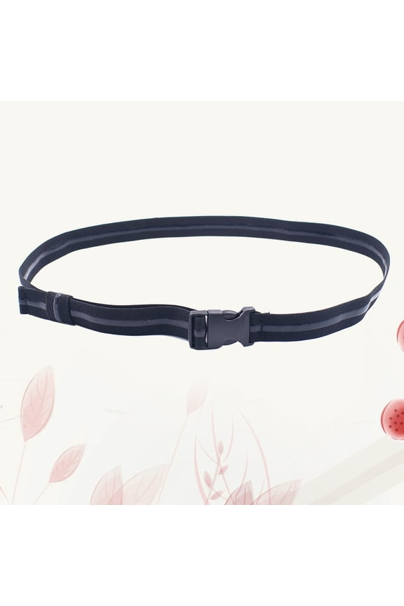 Black Shirt Lock Undergarment Belt, Sweat-Resistant Elastic Band for Shirt Stay and