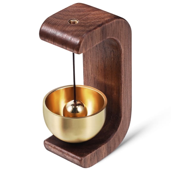 LOLIPPYY Shopkeeper Bell Door Chime Multi Wooden Copper 1 Pcs
