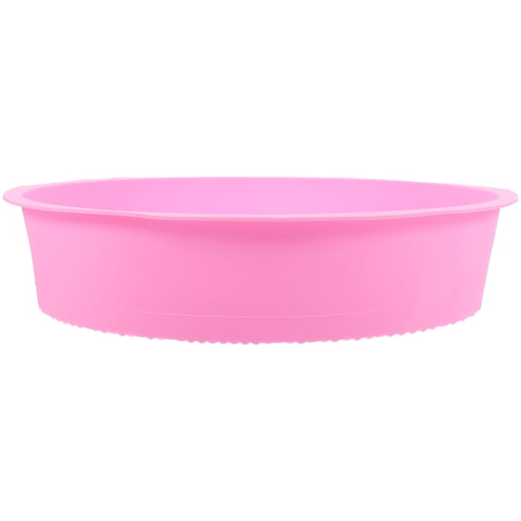 LOLIPPYY Silicone Cake Pan Easy to Clean Non-stick for Home Users 1 Piece