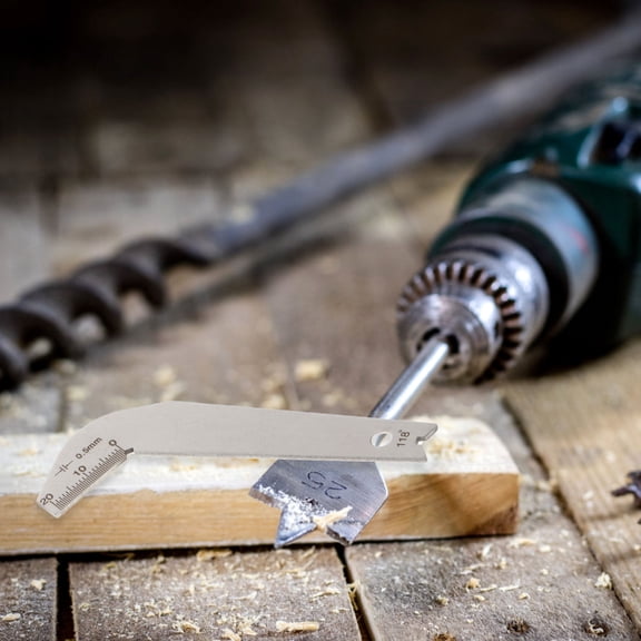 LOLIPPYY 118 Drill Bit Gauge with Carving Scale for Precise and Easy Measurement Tool