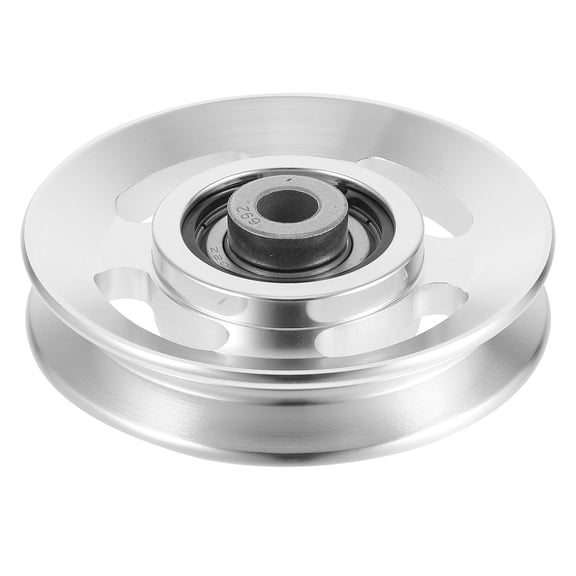 LOLIPPYY Silver Aluminum Alloy Pulley Wheel for Weight Lifting Gym Equipment Easy Installation