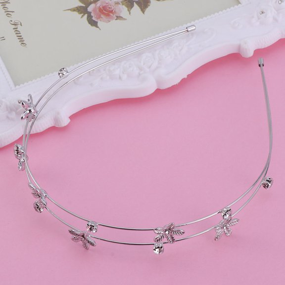 LOLIPPYY Bridal Hairband with Shimmering Rhinestones and Alloy for Weddings, Proms, and Special Occasions