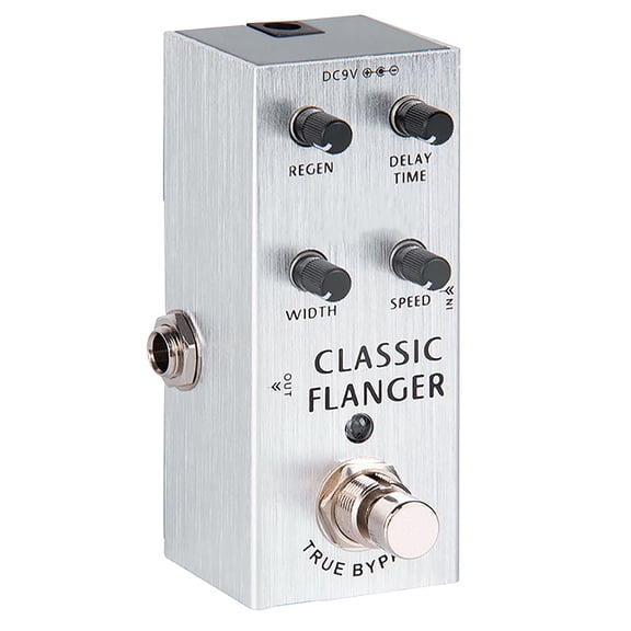 LOLIPPYY Metal Body Electric Guitar Effect Pedal with Enhanced Distortion Sound for Powerful Tone