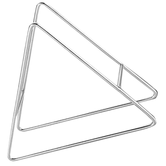 LOLIPPYY Metal Tray and Plate Organizer Rack for Kitchen Storage and Home Use, Space-Saving Holder