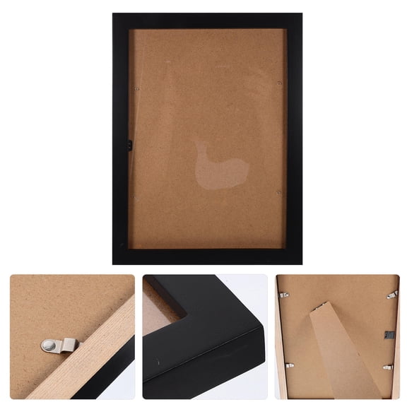LOLIPPYY Timeless Black Wooden Frame, Fade-Resistant and Suitable for Various Styles
