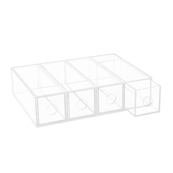 LOLIPPYY Premium Acrylic Eyeglass Display Box for Stable Tabletop Storage