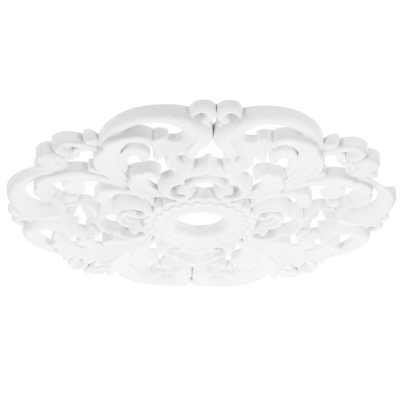 LOLIPPYY Simple White Ceiling Medallion Plate for Ceiling Lamp and Fan Decorative Installation
