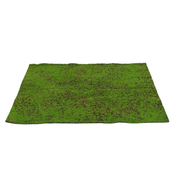 LOLIPPYY Simulation Moss Rug Artificial Green Turf Mat for Garden Flower Pot Filler Indoor Outdoor