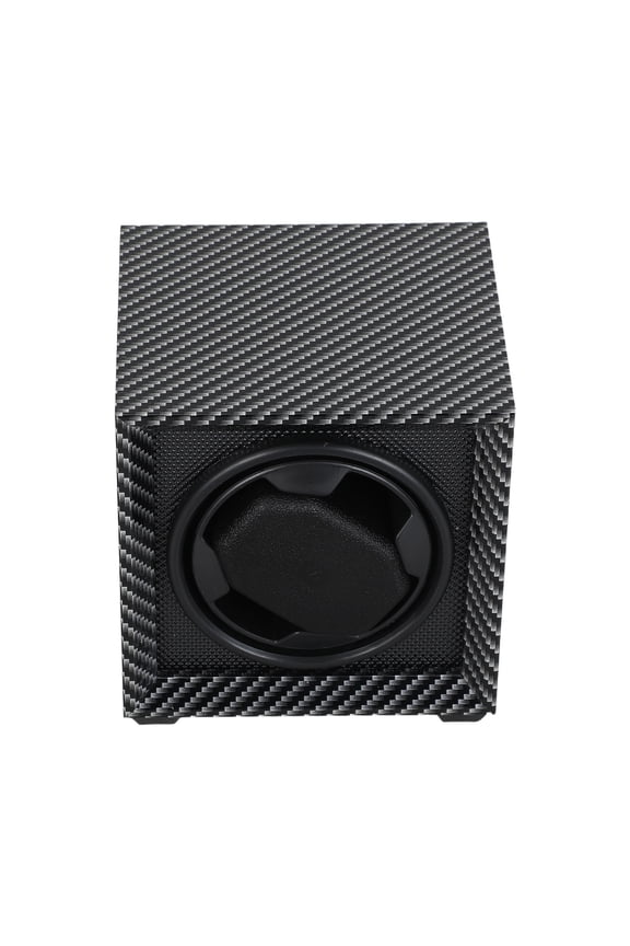 Single Slot Mechanical Watch Winder Box Wood Adjustable Rotation Speeds for Home Or Office Use