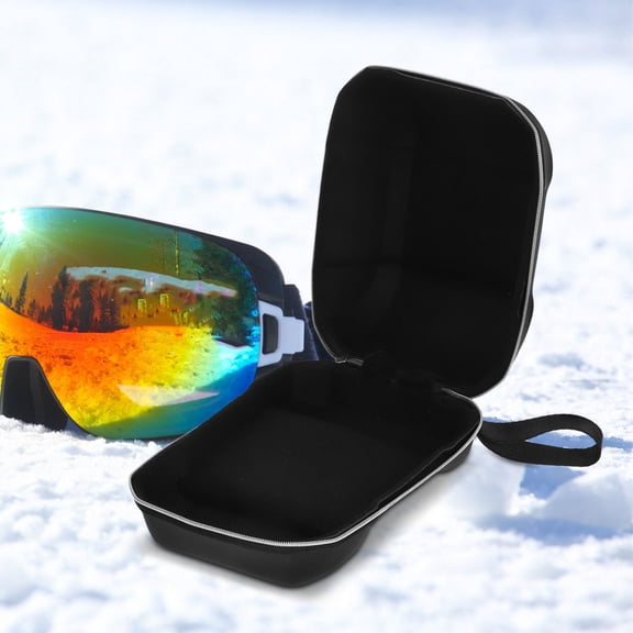 LOLIPPYY Ski Goggles Organizer Black Snow Goggles Box 1Pack Back to School