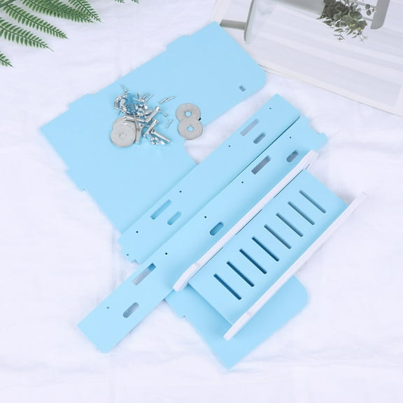 LOLIPPYY Sky Blue Hamster Platform with Safe Material Ladder for Climbing and Exercise