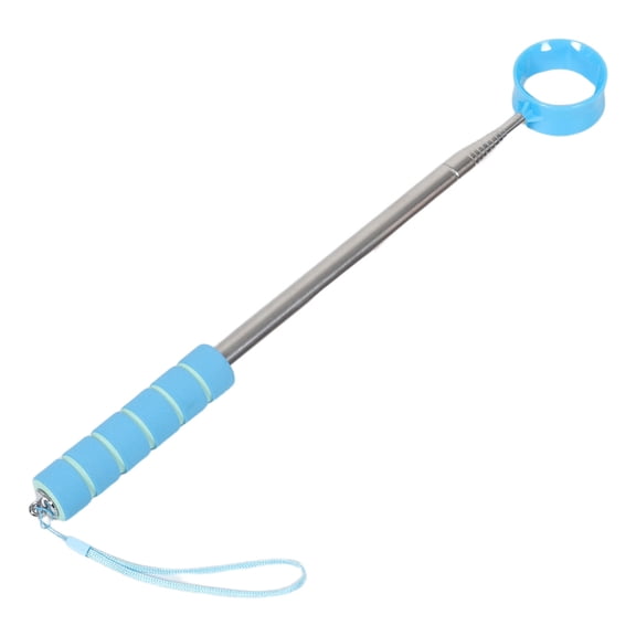 LOLIPPYY Sky Blue Telescopic Golf Ball Retriever Adjustable Extendable Ball Picker for Golfers