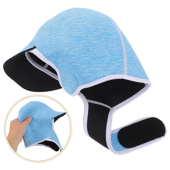 LOLIPPYY Sky Blue Wetsuit Dive Hood Soft Interior Secure Fit Swim Cap for Diving Surfing