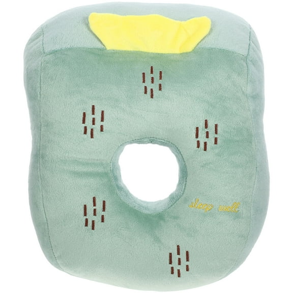 LOLIPPYY SkyBlue Face Down Pillow for Daily Use with Crystal Super Soft Fabric, Removable Cover, Comfortable Support