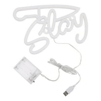 LOLIPPYY Slay Neon Sign LED Neon Light Sign LED Neon Sign Decorative Neon Sign for Bedroom