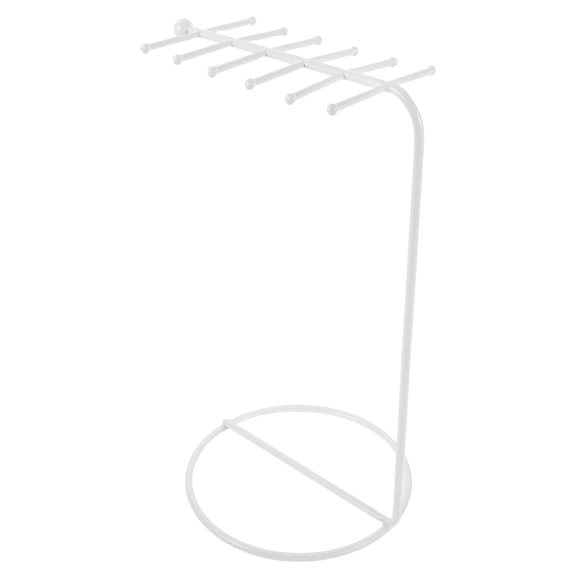 LOLIPPYY Metal Jewelry Hanger Stand - Sleek Design for Retail Display, Home Organization, and Live Streaming Setup