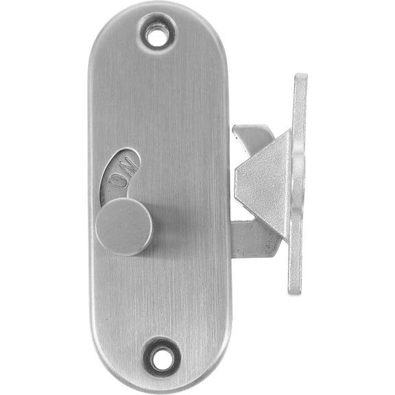 LOLIPPYY Aluminum Alloy Sliding Door Lock with 90 Degree Privacy Latch, Finish, Secure Home Door Safety