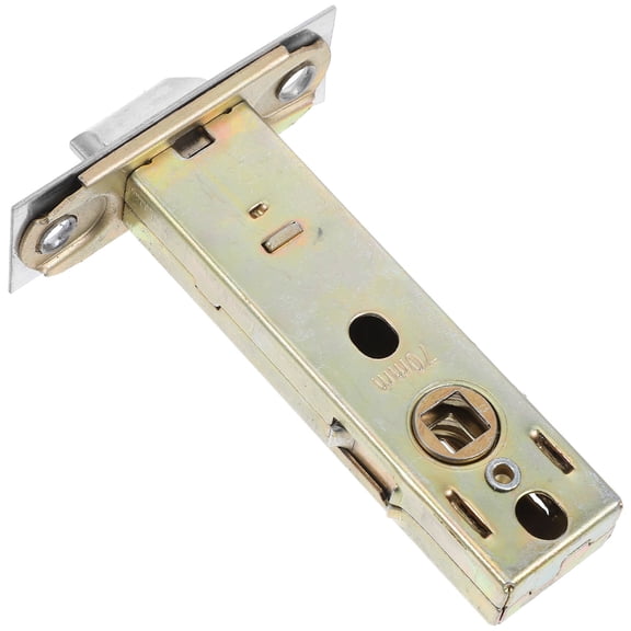 LOLIPPYY Sliding Door Tubular Latch in Golden Metal with Easy No Tool Installation