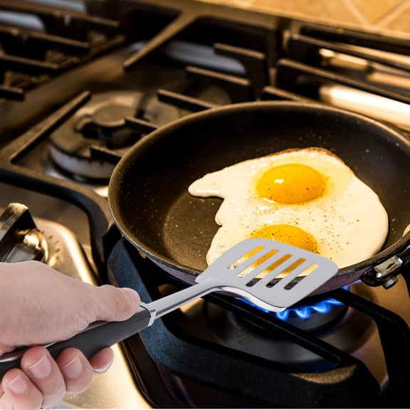 LOLIPPYY Slotted Turner Metal Cooking Utensils for Catering Buffet 1Set