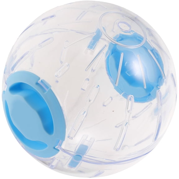 LOLIPPYY Small Pet Exercise Ball Transparent with Safety Lock and Ventilation for Hamsters