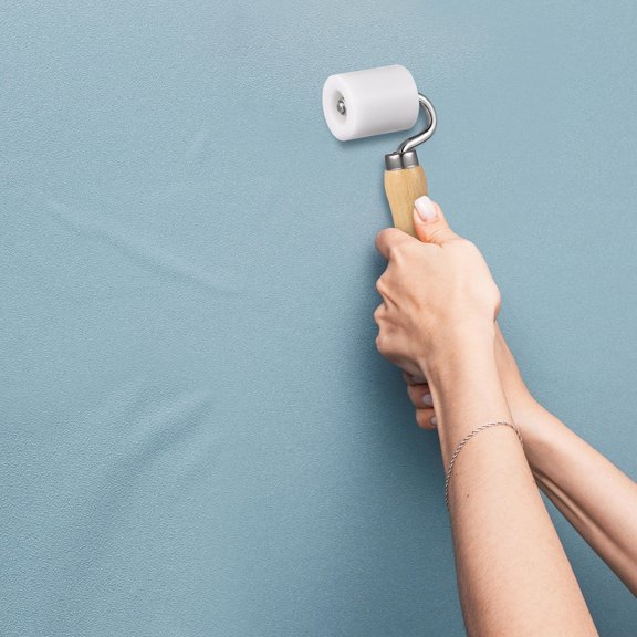 LOLIPPYY Small Pressure Roller Seam Roller Tool Light Brown POM for Home Decoration 1Pcs