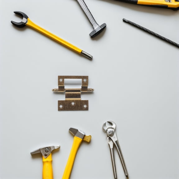 LOLIPPYY Metal Hinges for Vintage Clock Door Restoration, Smooth Repair Hardware