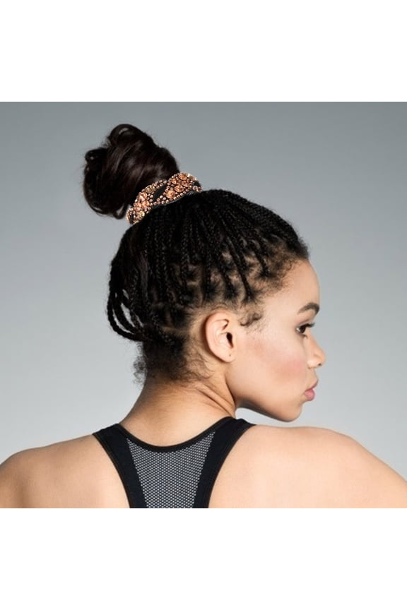 Snap Hair Clips Fashion Style Acrylic Light Brown 1Pcs