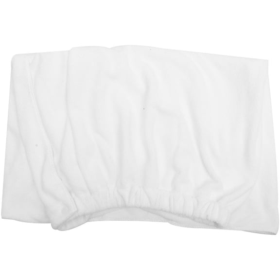 LOLIPPYY Soft Absorbent White Bathrobe Man Shower Wrap Towel with Pocket for Quick Drying